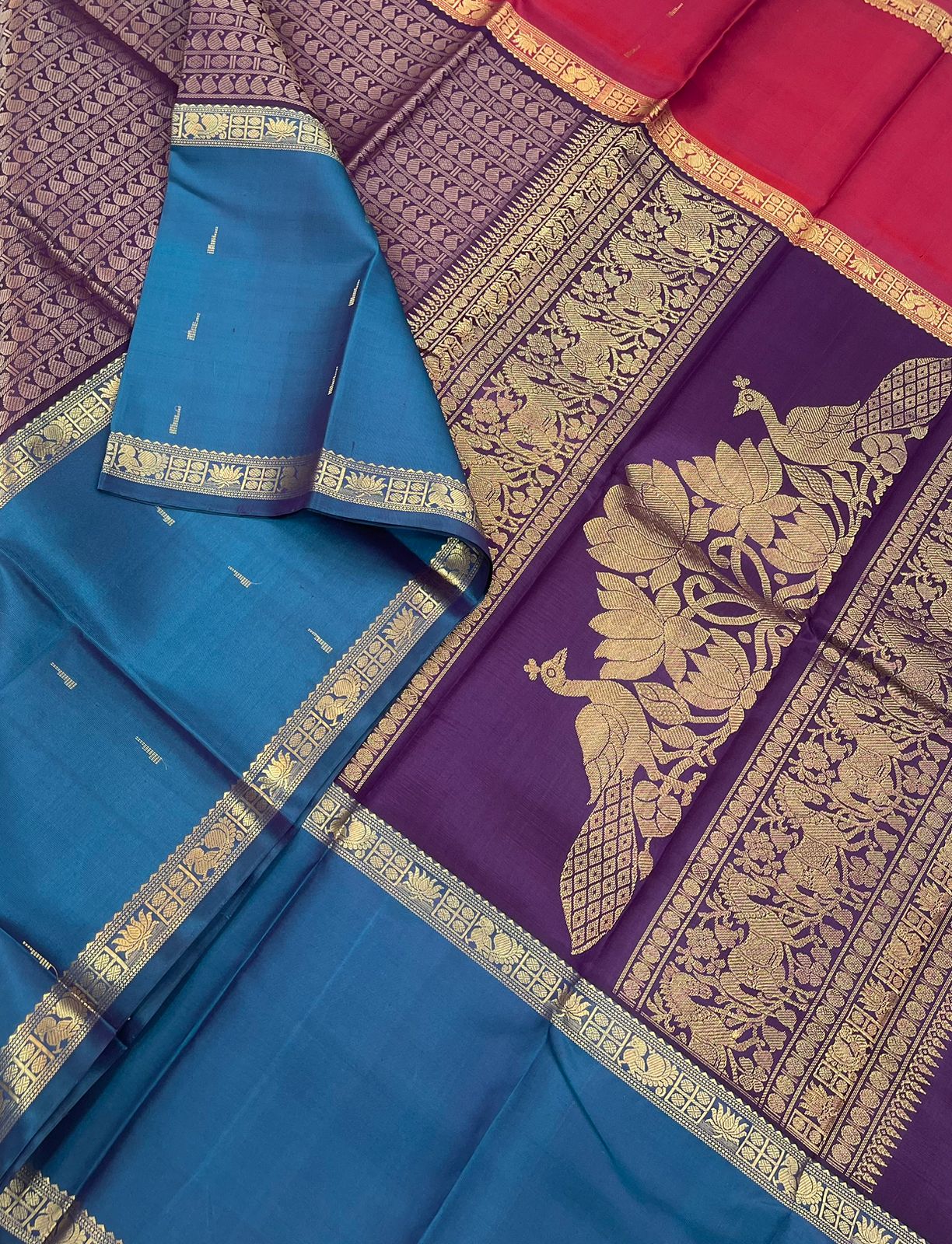 Pure Kanjivarams| Manga Varisaipet | Muppagam ganga jamuna | Sorgavasal pallu | Master weave x 4 Ply weave