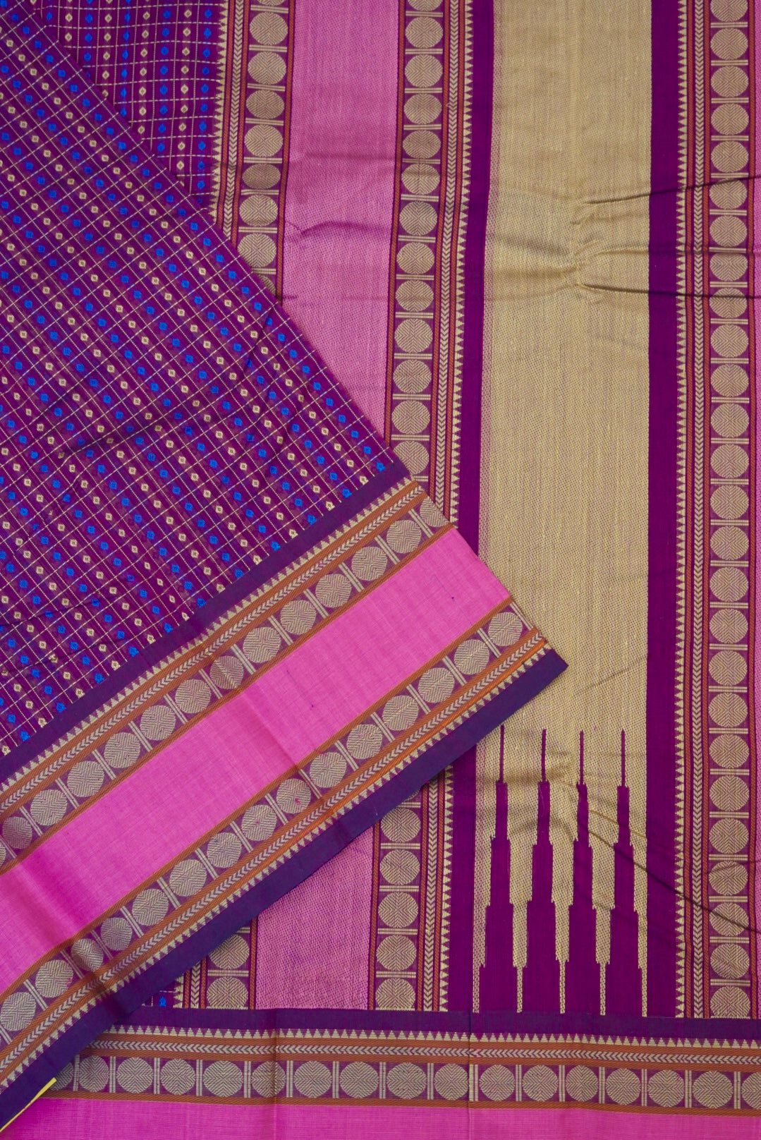 thousand butta cotton saree