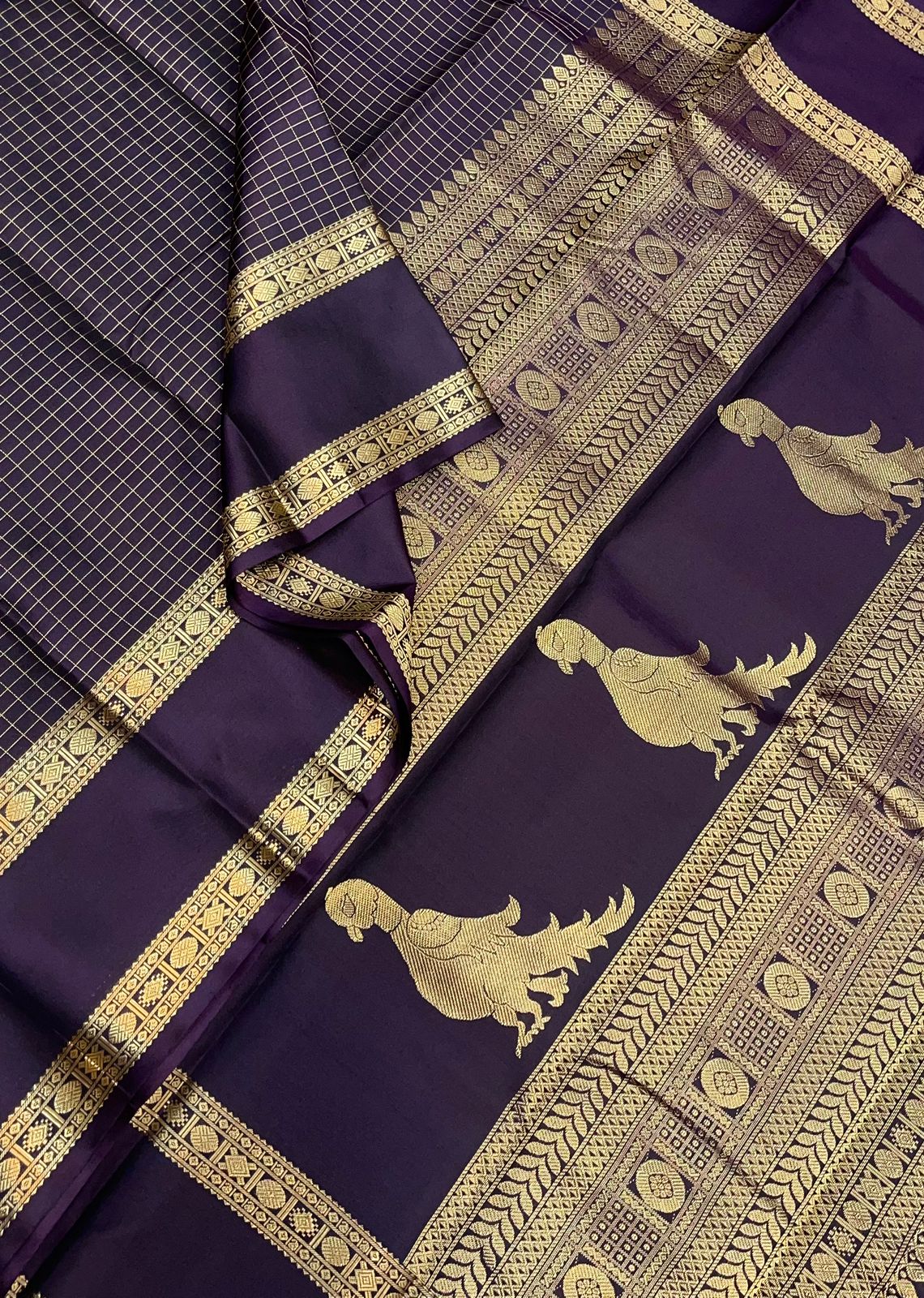 Pure Kanjivarams | Kalakshetra killi x pakku color | Handwoven luxury x 4 ply