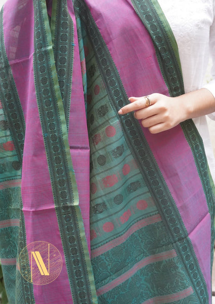 Pure Mysore Crepe Silk Saree in 1000 Butta Pattern in Green Silk Mark  Certified Sarees by Shobitam - Etsy India
