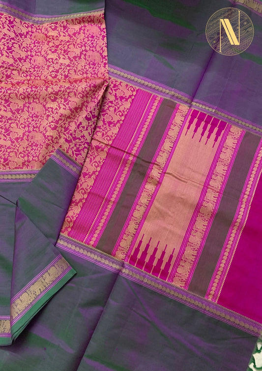 Heritage handloom silk cotton