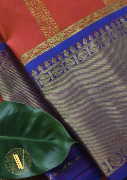 Buy Catchy Forever's Latest Design Blue Color Soft Kanchipuram Silk Saree  Online at Best Prices in India - JioMart.